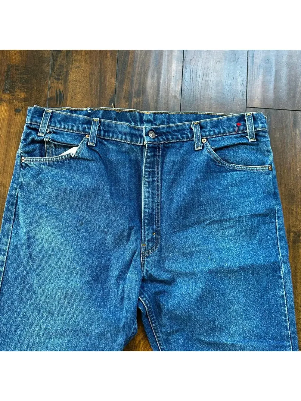VTG Levis 505 Jeans 42x30 Orange Tab 90s 80s Made in USA 501 Tag Act 40x28